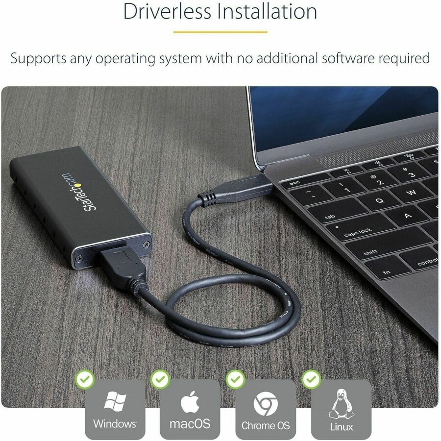 Carcasa M.2 SATA USB 3.1 TAA Carcasa M.2 SATA USB 3.1 TAA